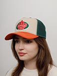 Бейсболка FWS арт. 7761175 TRUCKER CAP TORONTO SOCIAL CLUB (оранжевый / зеленый)